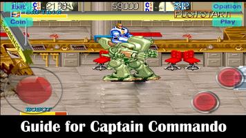 Guide for Captain Commando ポスター