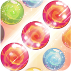 Rainbow candy sweet icon