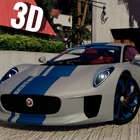 Race Jaguar Simulator 3D icône