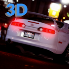 Supra 驾驶 Toyota 3D 图标