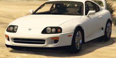 Supra القيادة Toyota 3D الملصق