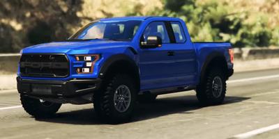 Raptor Driving Ford 3D स्क्रीनशॉट 1