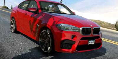 X6 Driving BMW Simulator Affiche