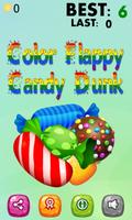 Color Flappy Candy Dunk Affiche