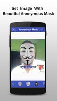 Anonymous Mask Photo Editor capture d'écran 1