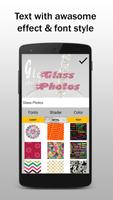 Glass Photo Frame Editor and Effects capture d'écran 3