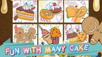 Sweet Cake Colorbook Affiche