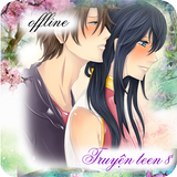 Truyện teen 8 offline ícone
