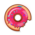 Donut in Candy Land icône