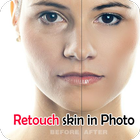 Retouch skin in Photo icon