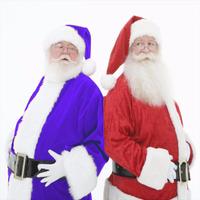 پوستر Candy Santa (Blue VS Red)