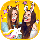 Candy Selfie Cam - Photo Stickers Sweet cam selfie APK