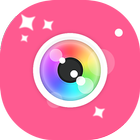 Beauty camera HD - Selfie Filters Face Makeover💖 أيقونة