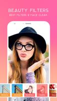 Beauty camera HD - Selfie Filters Face Makeover💖 syot layar 3