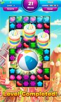 Candy Sweet Star Bomb Match 3 تصوير الشاشة 3