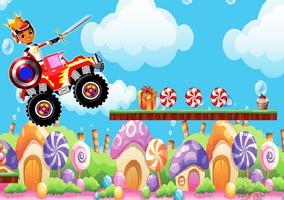 Candy World Monster Blaze Machines Adventure স্ক্রিনশট 2