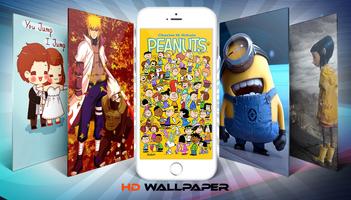 Cartoons Live Wallpaper And Background الملصق
