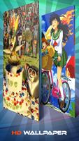 Cartoons Live Wallpaper And Background تصوير الشاشة 1