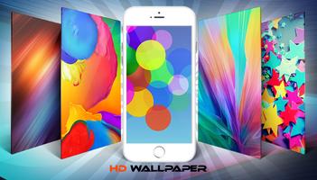 Colorful wallpaper And Background الملصق