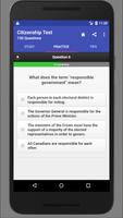Canadian Citizenship Test 2022 تصوير الشاشة 3