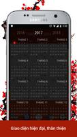 Lịch Vạn Niên 2018: Widget capture d'écran 3