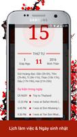 Lịch Vạn Niên 2017: Widget تصوير الشاشة 2