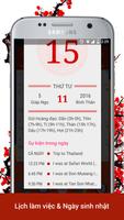 Lịch Vạn Niên 2018: Widget capture d'écran 2