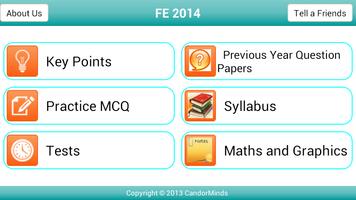 Pune University FE Online Exam Affiche