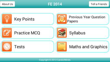 Pune University FE Online Exam الملصق