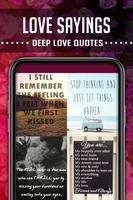 Deep Love Quotes تصوير الشاشة 1
