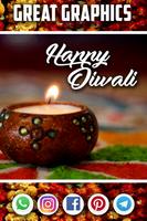 Diwali Greeting Cards Affiche