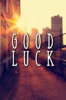 Good Luck Wishes Affiche