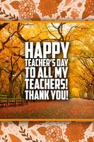 Teachers Day Greeting Cards syot layar 2