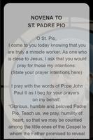 St. Pio Novena Prayers capture d'écran 2