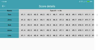 Score Keeper اسکرین شاٹ 3