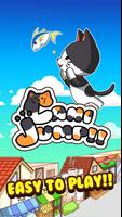 Super Cutie Cat Jumping Jump Affiche