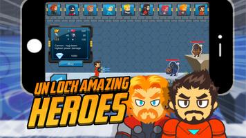 برنامه‌نما Super Hero Team Galaxy Shooter عکس از صفحه