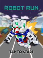 3D Block Running Mecha Robot скриншот 3