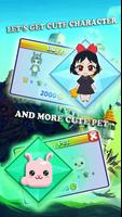 2 Schermata Cute Cat Cartoon Monster Match