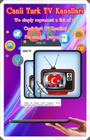 Canli Turk TV Kanallari capture d'écran 2