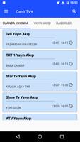 1 Schermata Mobil TV Rehberi Radyo Türkiye