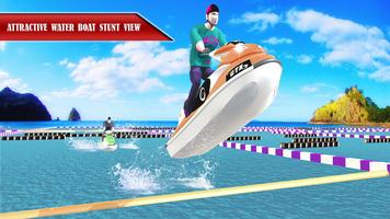 Water Boat racing Stunt Rider capture d'écran 3