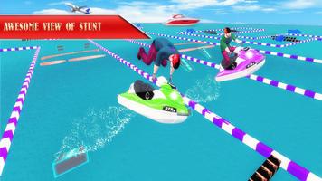 Water Boat racing Stunt Rider capture d'écran 1