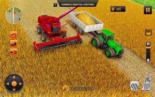 Echter Traktor-Landwirtschafts-Simulator 2019 Plakat