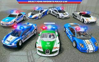 Véritable parking de police 3D: école de capture d'écran 3