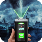 Wind Geschwindigkeit Laser Meter Simulator Zeichen