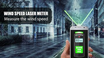 Wind Geschwindigkeit Laser Meter Simulator Plakat