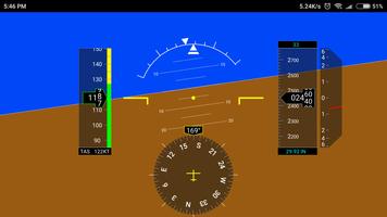 Flight Simulator Display ภาพหน้าจอ 2