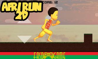 Afri Run 2D اسکرین شاٹ 1