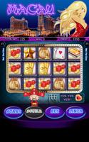 Macau Slot Machine HD Affiche